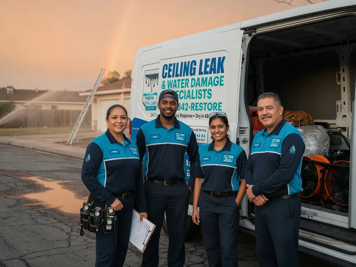 Ceiling Leak Cleanup company in Sunset, SC